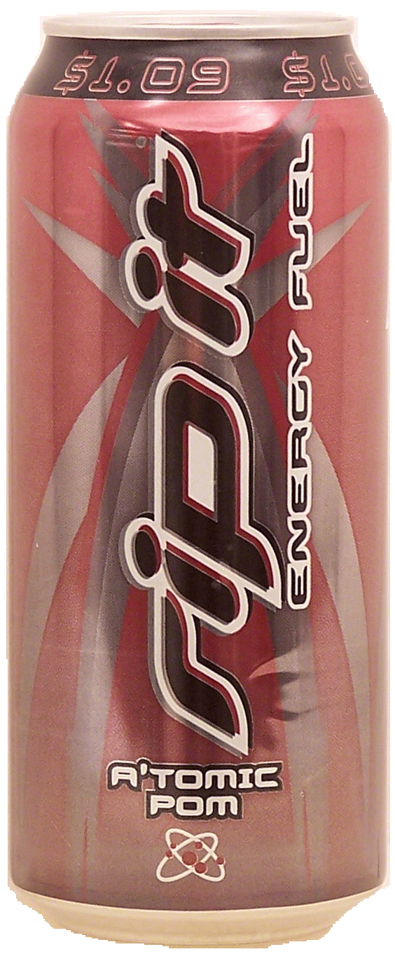 Rip It A'tomic Pom energy fuel carbonated beverage Full-Size Picture